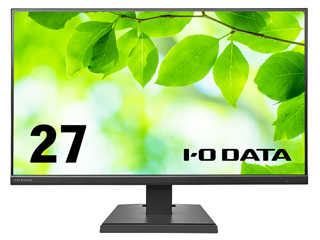 LCD-A271DB　IODATA　「5年保証」3辺フレームレス＆広視野角ADSパネル採用 27型ワイド液晶 ブラック