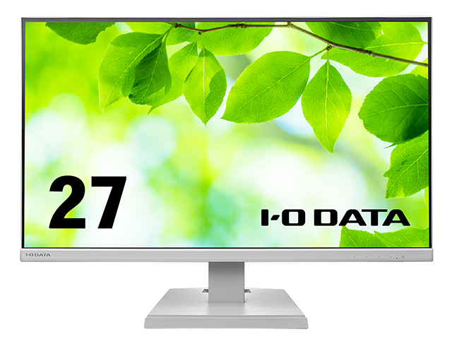 LCD-A271DW　IODATA　「5年保証」3辺フレームレス＆広視野角ADSパネル採用 27型ワイド液晶　 ホワイト