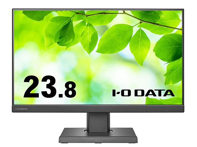 LCD-A241DB　IODATA　「5年保証」3辺フレームレス＆広視野角ADSパネル採用 23.8型ワイド液晶 ブラック
